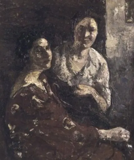 Două surori, by Gheorghe Petrașcu