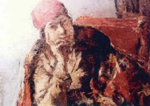 Femeie pe gânduri, by Gheorghe Petrașcu
