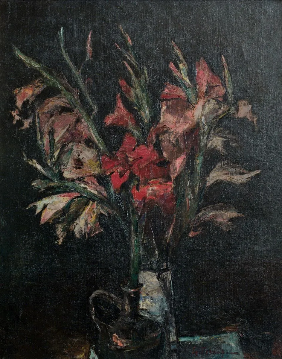 Flori (Gladiole), by Gheorghe Petrașcu, unspecified