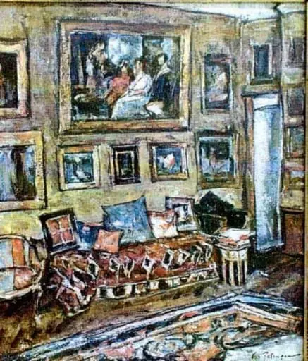Interior, by Gheorghe Petrașcu