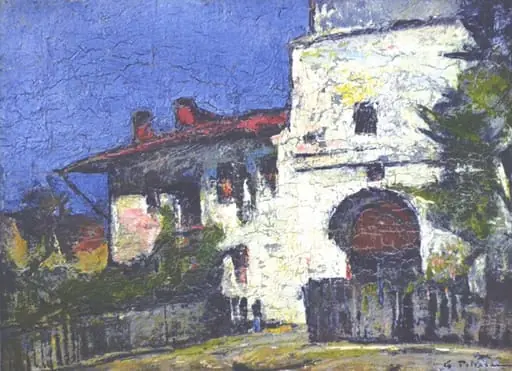 Mânăstirea Curtea Domnească, by Gheorghe Petrașcu