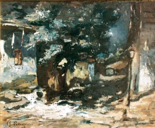 Orășel pe lună, by Gheorghe Petrașcu