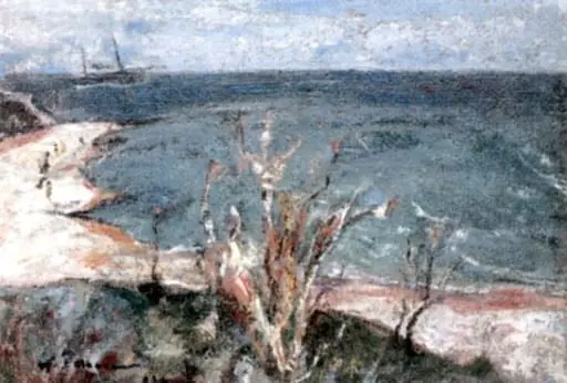 Peisaj marin, by Gheorghe Petrașcu