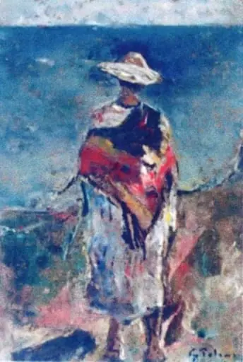 Privind marea (Doamna Petrașcu), by Gheorghe Petrașcu, 1935