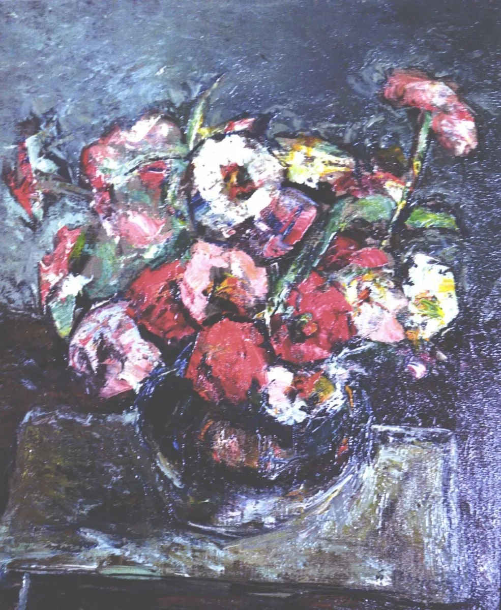Vas cu anemone, by Gheorghe Petrașcu, 1937