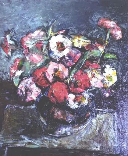 Vas cu anemone, by Gheorghe Petrașcu