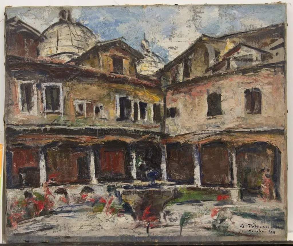 Veneția, by Gheorghe Petrașcu, 1920