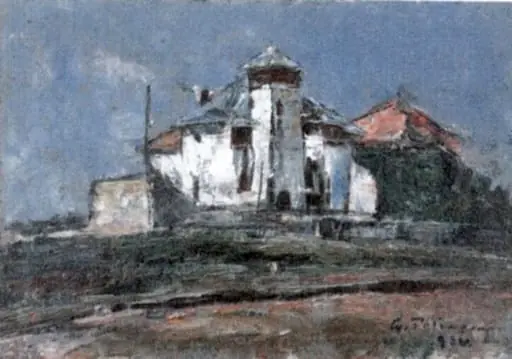 Vilă la Techirghiol, by Gheorghe Petrașcu