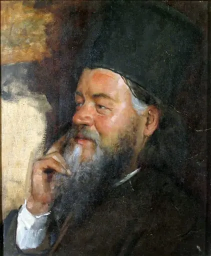 Portret de călugăr
