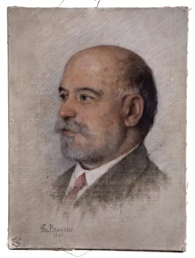 Portretul lui Panait Zosin, by Gheorghe Popovici