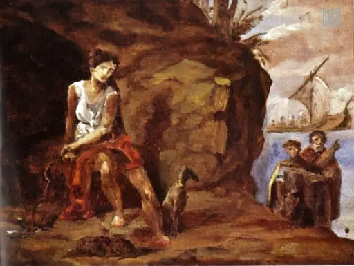 Calypso, by Gheorghe Tattarescu