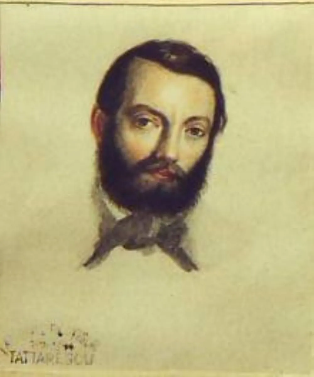 Cap de bărbat, by Gheorghe Tattarescu, unspecified
