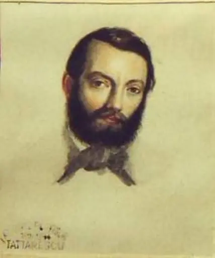 Cap de bărbat, by Gheorghe Tattarescu