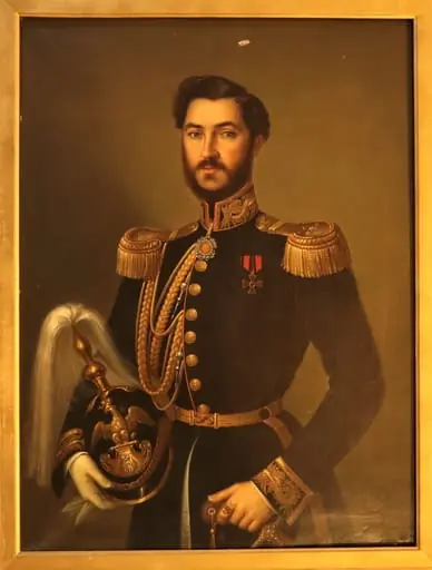Colonelul Ioan Cornescu, by Gheorghe Tattarescu