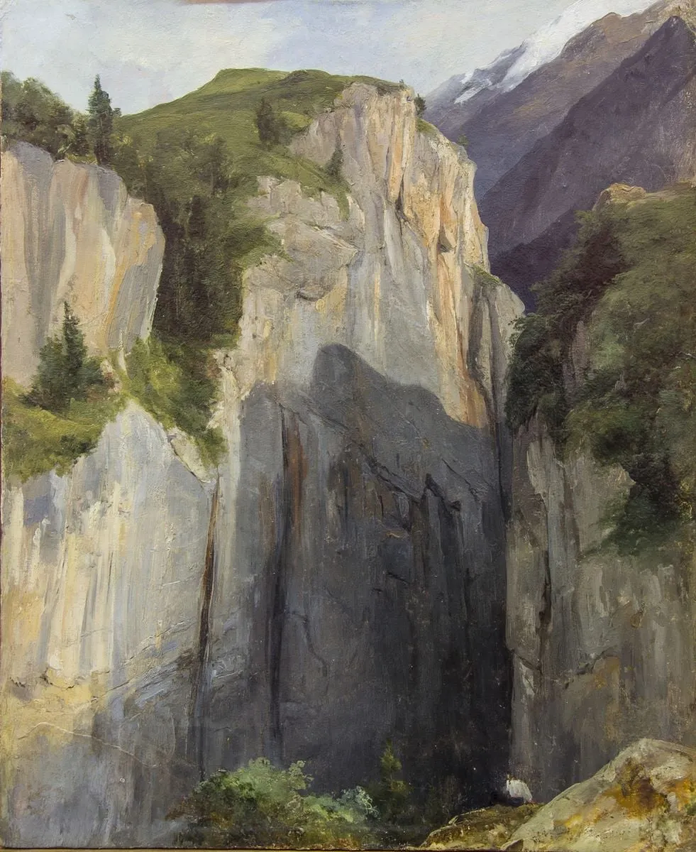 Dâmbovicioara, by Gheorghe Tattarescu, unspecified, 1850