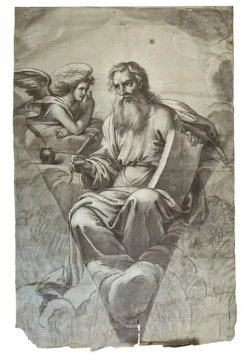 Evanghelistul Matei, by Gheorghe Tattarescu