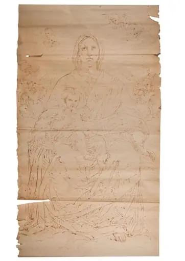 Fecioara cu Pruncul, by Gheorghe Tattarescu