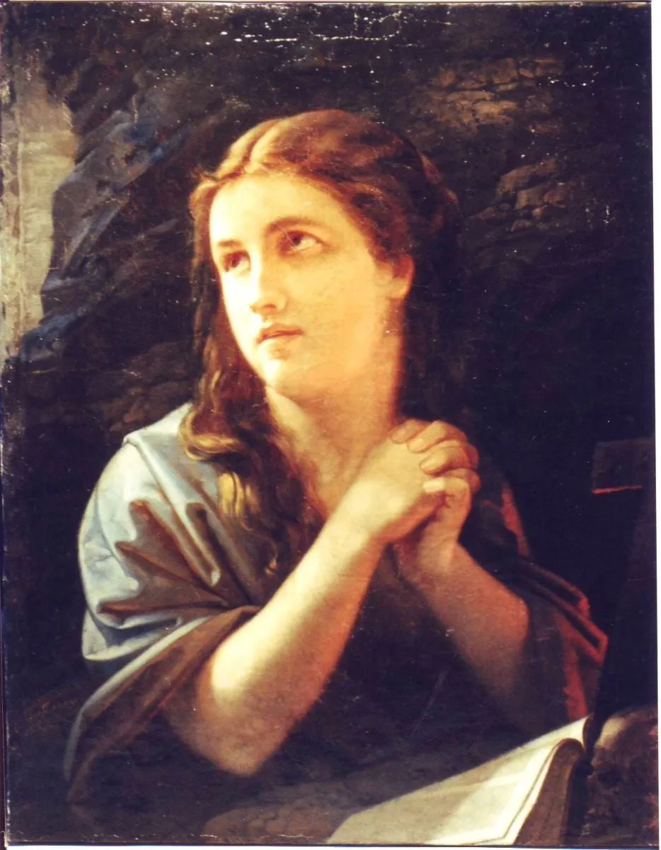 Magdalena, by Gheorghe Tattarescu, unspecified, 1882