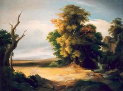 Peisaj francez, by Gheorghe Tattarescu