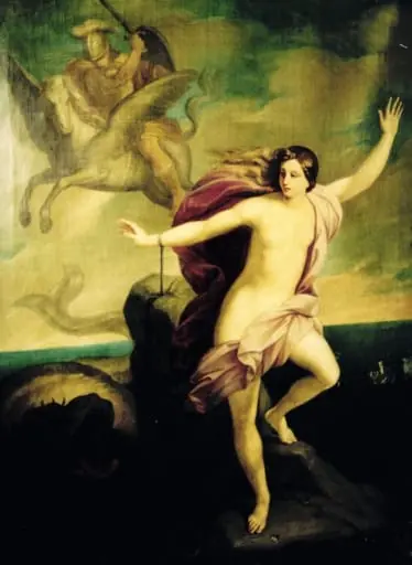 Perseu și Andromeda, by Gheorghe Tattarescu