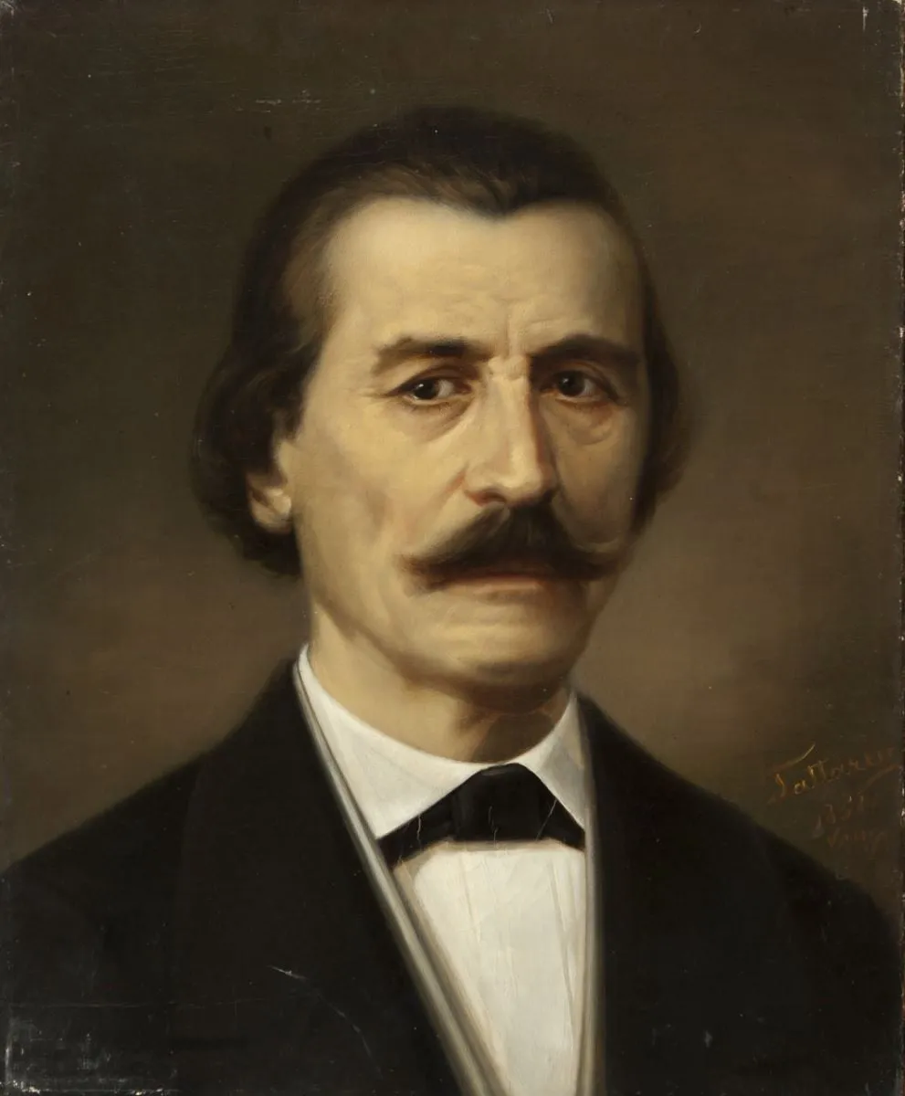 Portretul Generalului Magheru, by Gheorghe Tattarescu, 1851