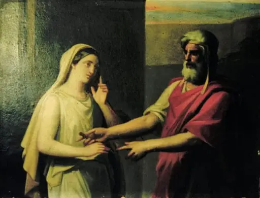 Scenă antică, by Gheorghe Tattarescu