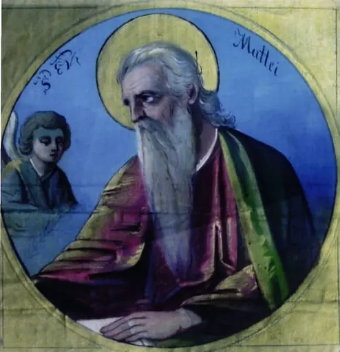 Sf. Evanghelist Matei, by Gheorghe Tattarescu