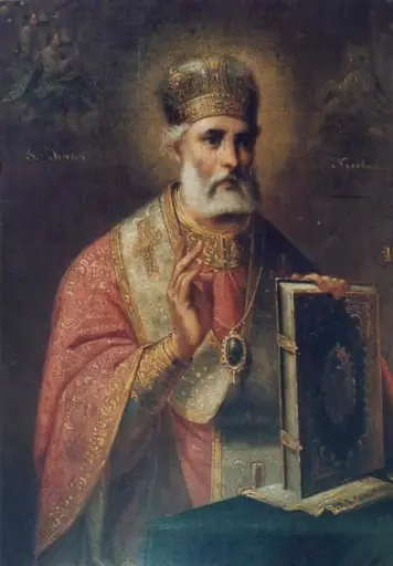 Sfântul Nicolae, by Gheorghe Tattarescu