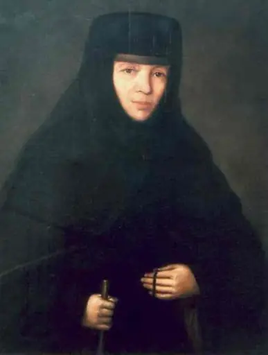 Stareța Mănăstirii Rătești, by Gheorghe Tattarescu