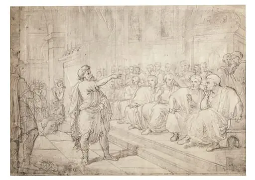 Țăranul de la Dunăre, by Gheorghe Tattarescu