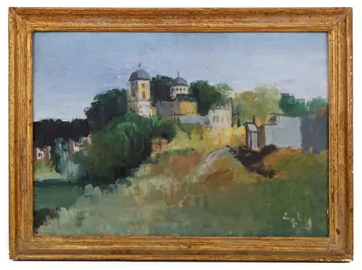 Peisaj Mănăstirea Plumbuita, by Gheorghe Vânătoru
