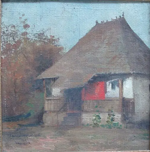 Casă la țară, by Gheorghe Zamphiropol Dall