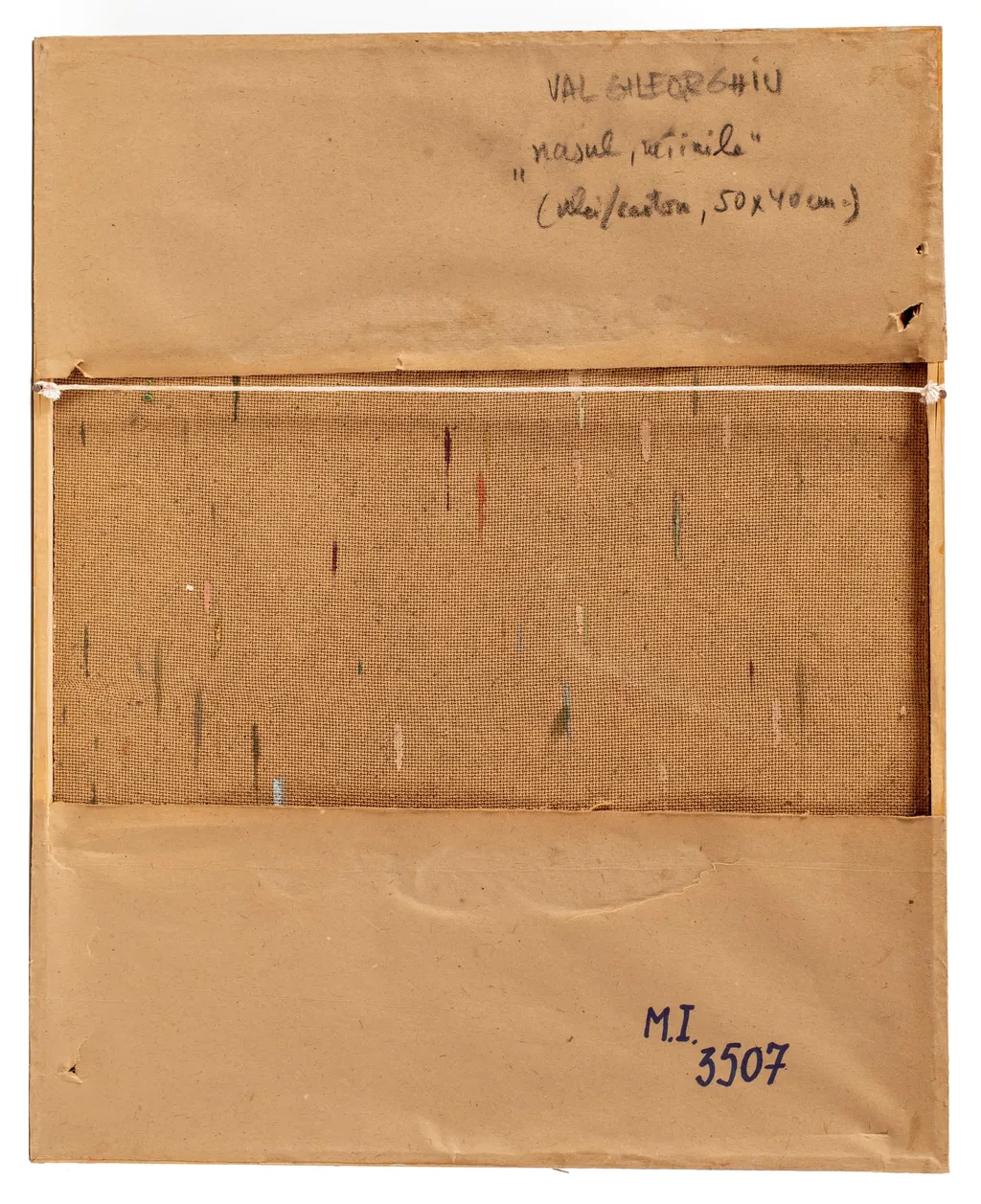 Nasul, mâinile, by Gheorghiu Val, unspecified, 1984