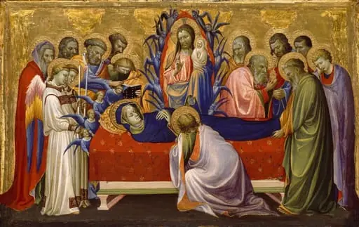 The Death of the Virgin, by Gherardo Starnina