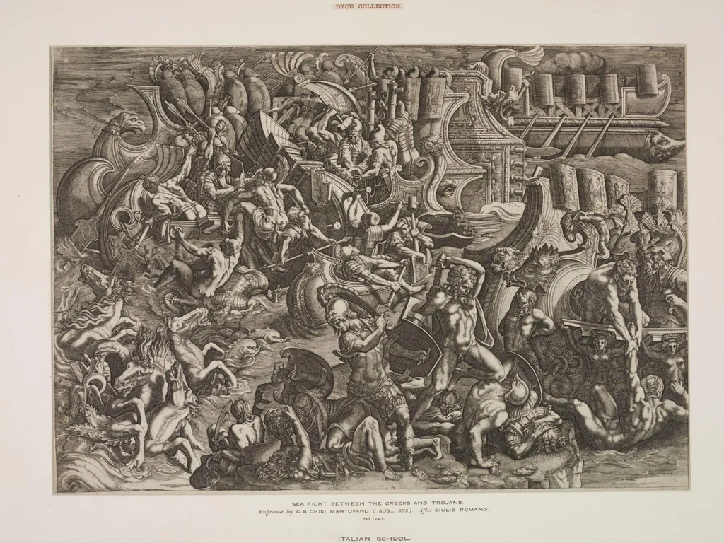 Untitled, by Ghisi Mantovano, 1538
