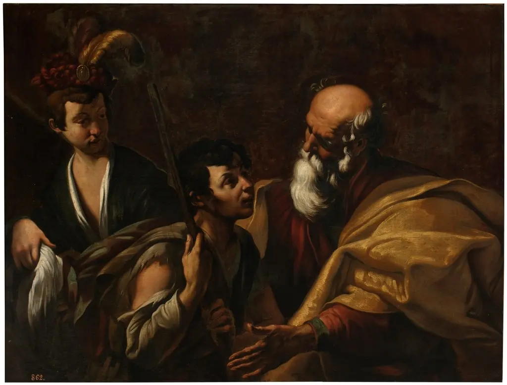 El hijo pródigo, by Giacinto Brandi