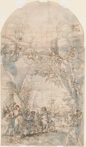 The Spies Returning from Canaan, by Giacinto Calandrucci