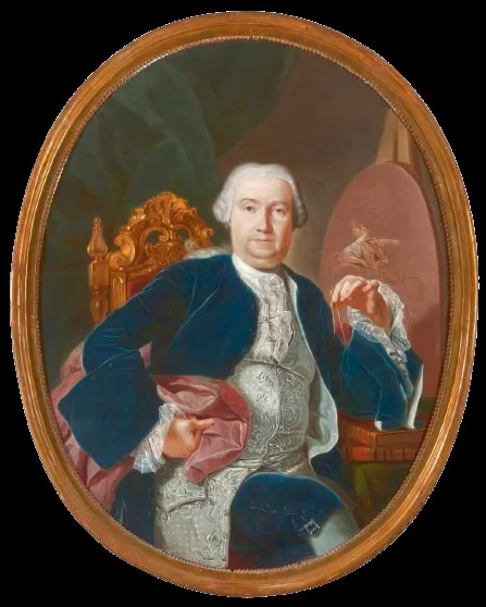 Portrait of the architect Luigi Vanvitelli (1700-1773), by Giacinto Diano, oil, 1750