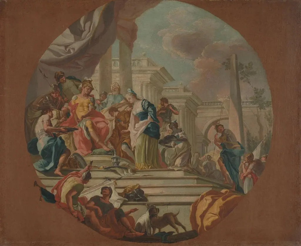 The Continence of Scipio, by Giacinto Diano