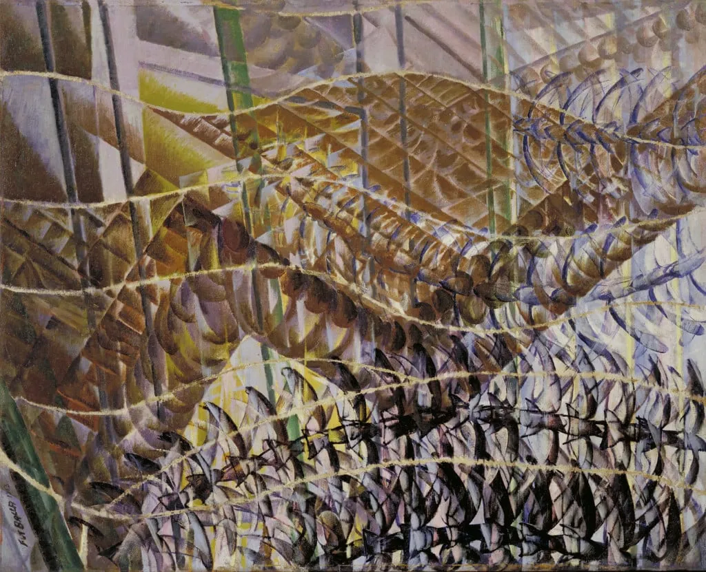 Untitled, by Giacomo Balla, oil, 1913