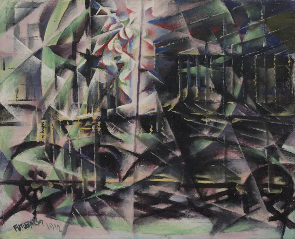 Untitled, by Giacomo Balla, oil, 1912