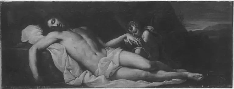 Dead Christ, by Giacomo Cavedone