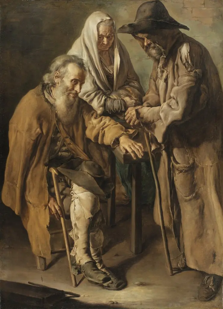 Group of Beggars, by Giacomo Ceruti