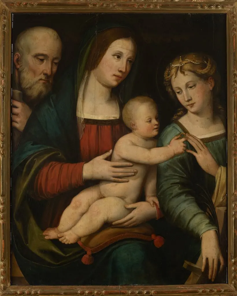 Mystic Marriage of St Catherine of Alexandria