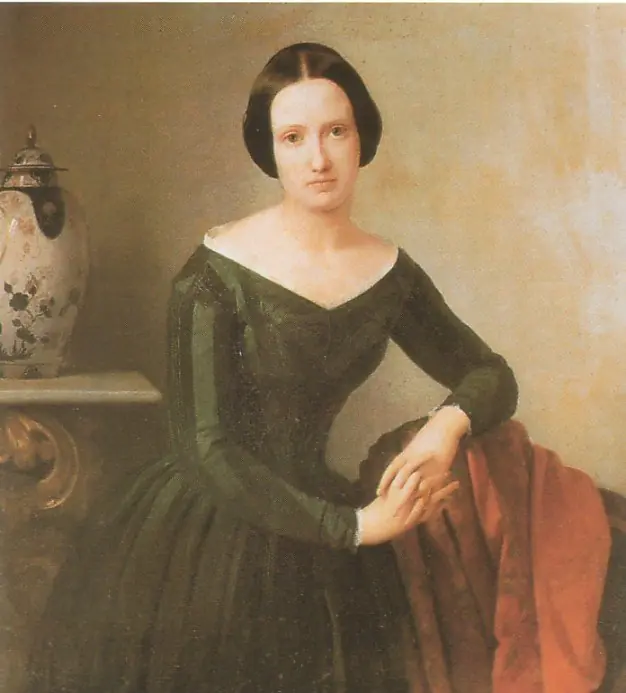 Portrait of Bice Presti Tasca, by Giacomo Trecourt
