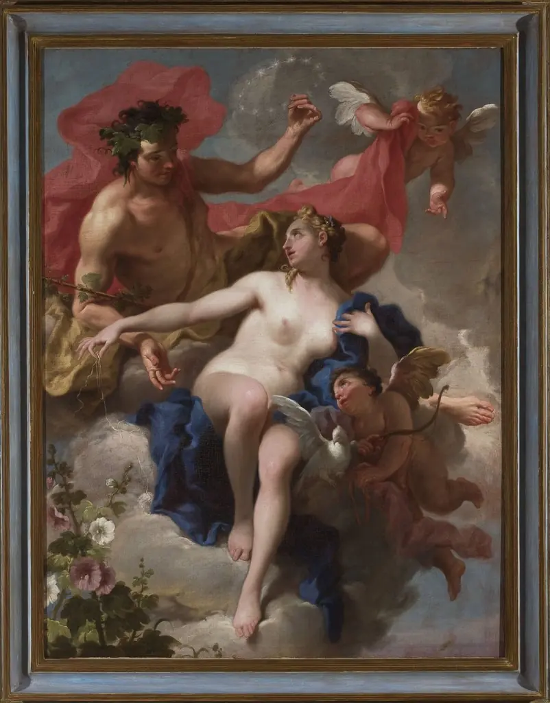 Bacchus and Ariadne, by Giambattista Pittoni