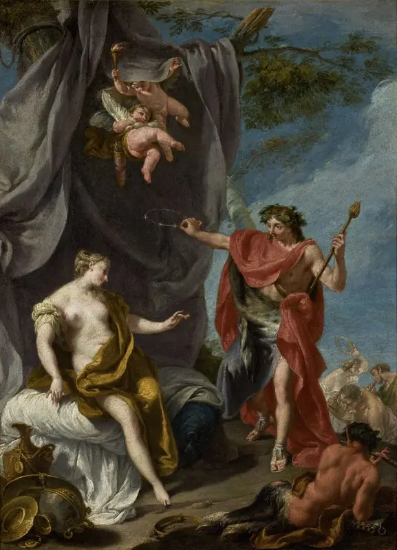 Dionysus and Ariadne, by Giambattista Pittoni