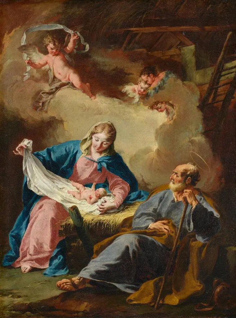 Natività, by Giambattista Pittoni