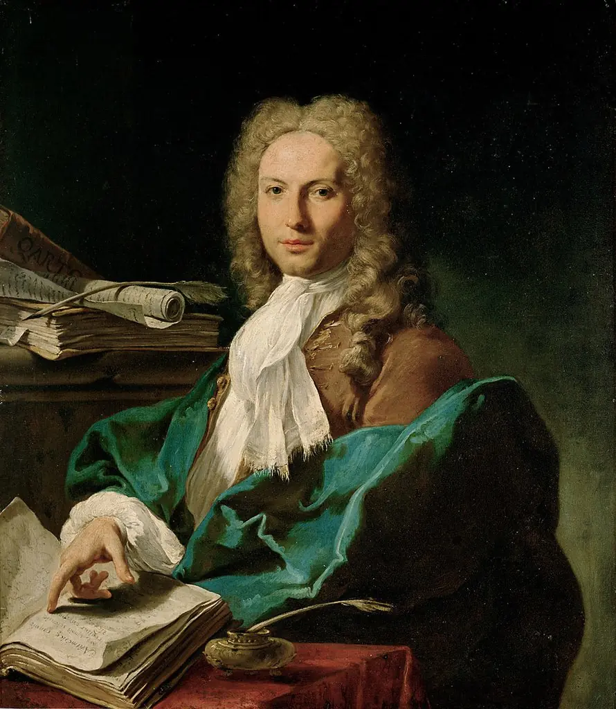 Portrait of a mathematician, by Giambattista Pittoni