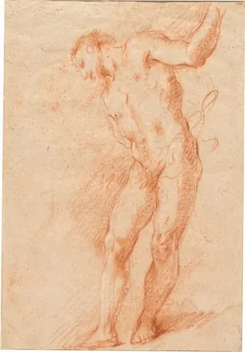 Male Nude, by Gian Antonio Guardi